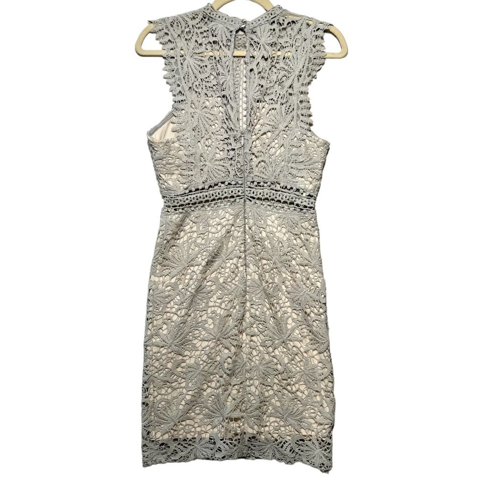 Classy yet Super Sexy Soieblu Crochet Fitted Dress Size Small, Perfect - Picture 2 of 11